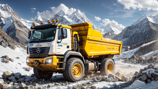 اسکرین شات برنامه Snow Excavator Truck Simulator 2