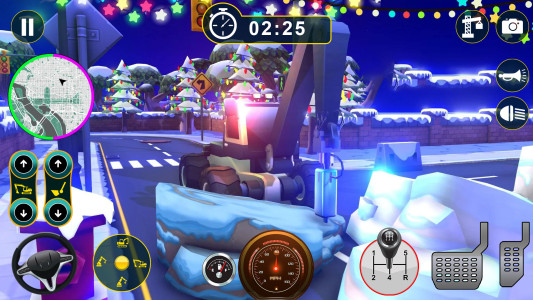 اسکرین شات 5 برنامه Snow Excavator Truck Simulator