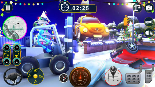 اسکرین شات برنامه Snow Excavator Truck Simulator 2