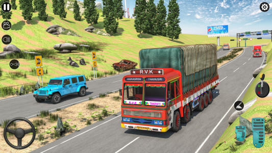 اسکرین شات بازی Indian Truck Cargo Truck Sim 1