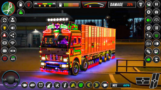 اسکرین شات 1 بازی Indian Truck Cargo Truck Sim