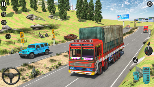 اسکرین شات بازی Real Euro Cargo Truck Driving 1