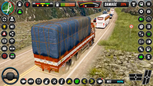 اسکرین شات 4 بازی Indian Truck Cargo Truck Sim