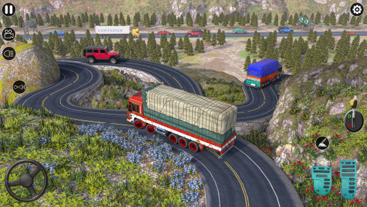 اسکرین شات بازی Real Euro Cargo Truck Driving 3