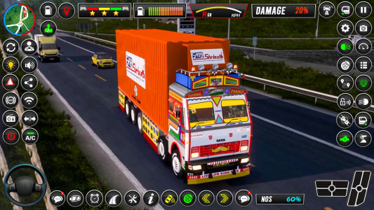 اسکرین شات 3 بازی Indian Truck Cargo Truck Sim