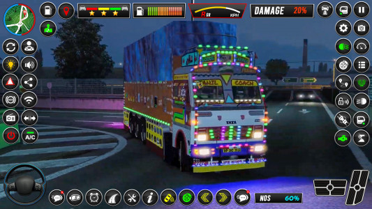 اسکرین شات 5 بازی Indian Truck Cargo Truck Sim