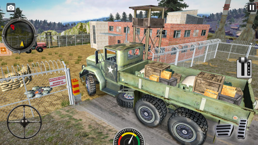 اسکرین شات بازی Army Passenger Jeep Driving 3D 4