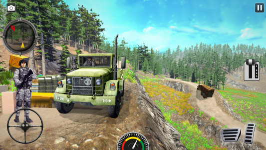 اسکرین شات بازی Army Passenger Jeep Driving 3D 2