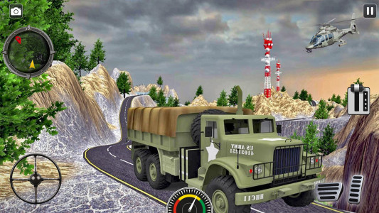 اسکرین شات بازی Army Passenger Jeep Driving 3D 6