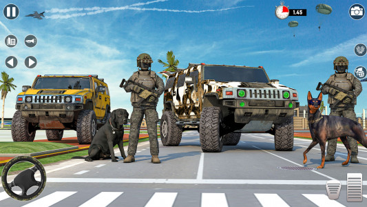 اسکرین شات بازی Army Passenger Jeep Driving 3D 6