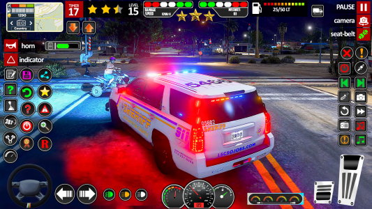 اسکرین شات 3 بازی City Police Cop Car Chase Game