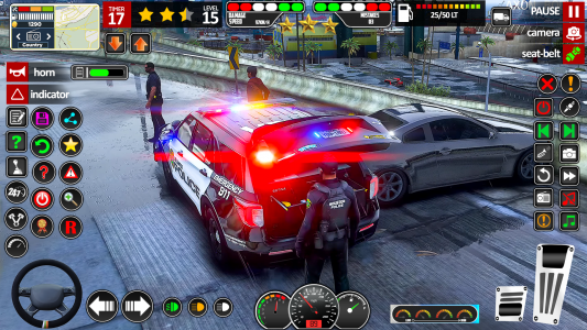 اسکرین شات 5 بازی City Police Cop Car Chase Game