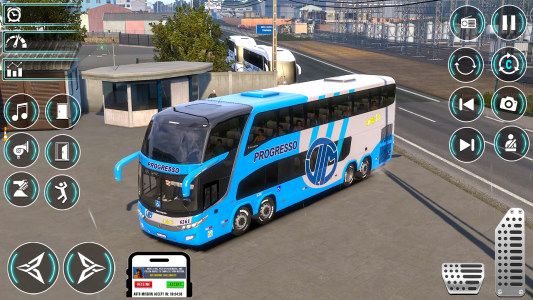 اسکرین شات 1 بازی US Bus Driving Game Bus Sim