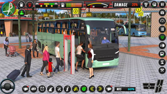 اسکرین شات بازی US Bus Driving Game Bus Sim 2