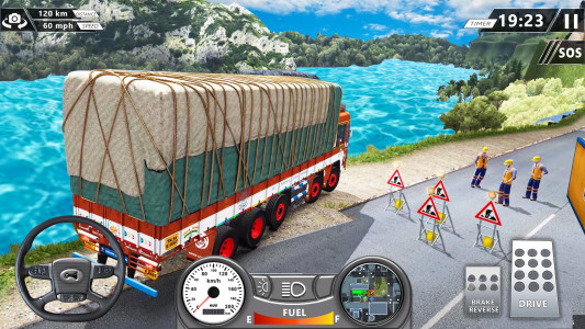 اسکرین شات بازی Indian Truck Game Truck Sim 3