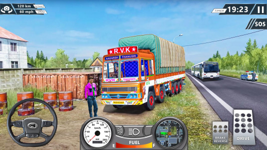 اسکرین شات بازی Indian Truck Game Truck Sim 1
