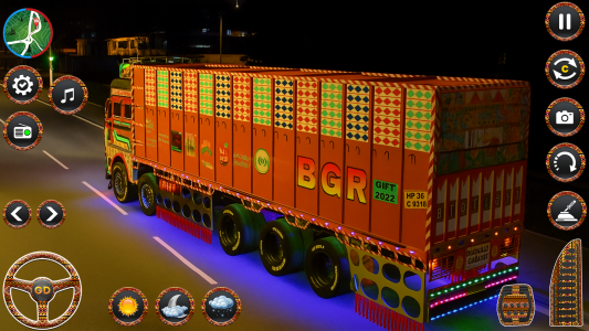 اسکرین شات 2 بازی Indian Truck Game Truck Sim