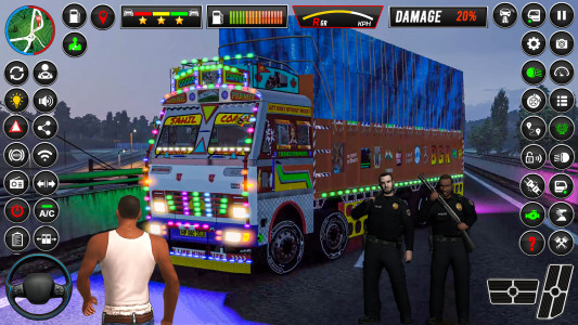 اسکرین شات 3 بازی Indian Truck Game Truck Sim