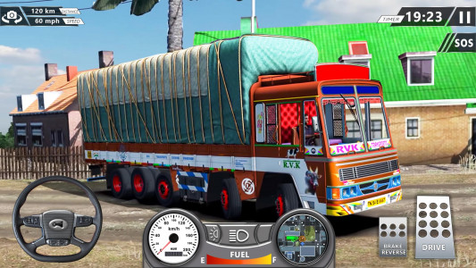 اسکرین شات بازی Indian Truck Game Truck Sim 4