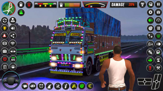 اسکرین شات 7 بازی Indian Truck Game Truck Sim