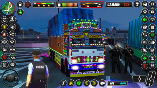 اسکرین شات 5 بازی Indian Truck Game Truck Sim