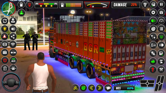 اسکرین شات 6 بازی Indian Truck Game Truck Sim