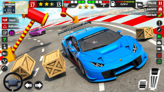 اسکرین شات 4 بازی Mega Ramp Stunt Car Game 3D