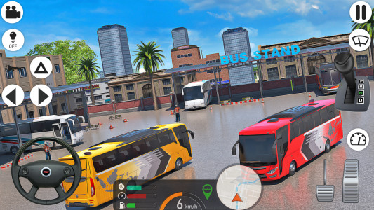 اسکرین شات بازی US Bus Simulator Driving Game 4