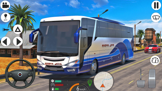 اسکرین شات بازی US Bus Simulator Driving Game 2