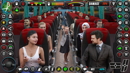 اسکرین شات 5 بازی US Bus Simulator Driving Game