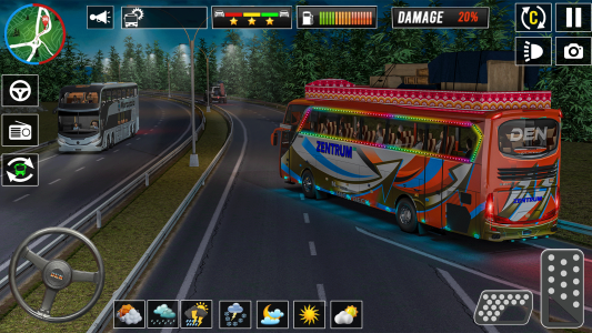اسکرین شات 3 بازی US Bus Simulator Driving Game