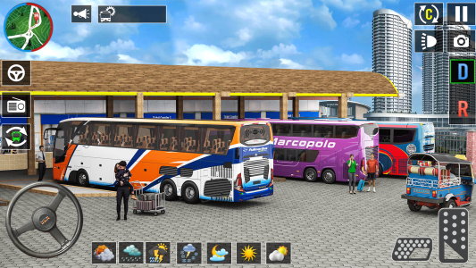 اسکرین شات 4 بازی US Bus Simulator Driving Game