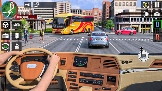 اسکرین شات 2 بازی US Bus Simulator Driving Game