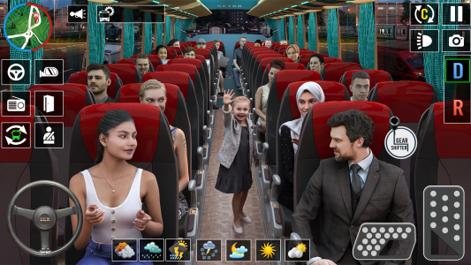اسکرین شات 5 بازی US Bus Simulator Driving Game