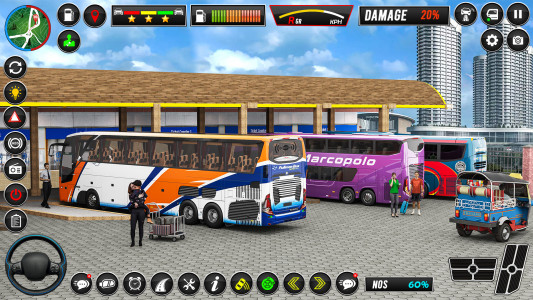 اسکرین شات 4 بازی US Bus Simulator Driving Game