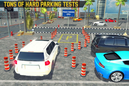 اسکرین شات بازی Prado luxury Car Parking: 3D Free Games 2019 4