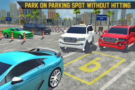 اسکرین شات بازی Prado luxury Car Parking: 3D Free Games 2019 5
