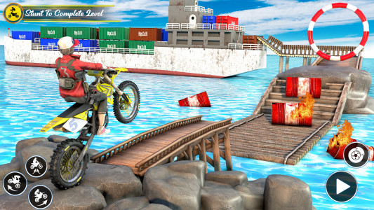 اسکرین شات بازی Bike Stunt: Bike Racing Games 1