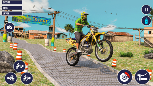 اسکرین شات 3 بازی Bike Stunt: Bike Racing Games