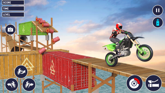 اسکرین شات 5 بازی Bike Stunt: Bike Racing Games