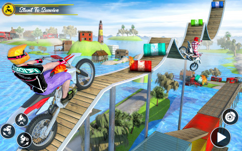 اسکرین شات بازی Bike Stunt: Bike Racing Games 5