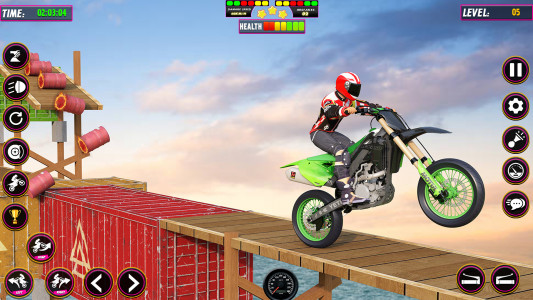 اسکرین شات بازی Bike Stunt: Bike Racing Games 5