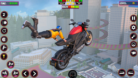 اسکرین شات بازی Bike Stunt: Bike Racing Games 1