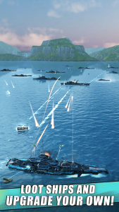 اسکرین شات بازی Idle Fleet: Warship Shooter 4