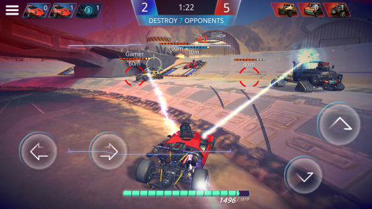 اسکرین شات 8 بازی METAL MADNESS PvP: Car Shooter