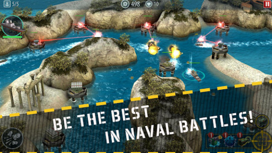 اسکرین شات بازی Naval Rush: Sea Defense 1