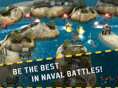 اسکرین شات بازی Naval Rush: Sea Defense 6