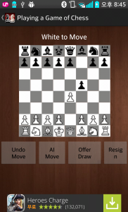 اسکرین شات بازی Chess Game 3