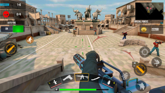 اسکرین شات بازی FPS Commando Strike 3D 1