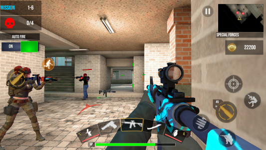 اسکرین شات بازی FPS Commando Strike 3D 2